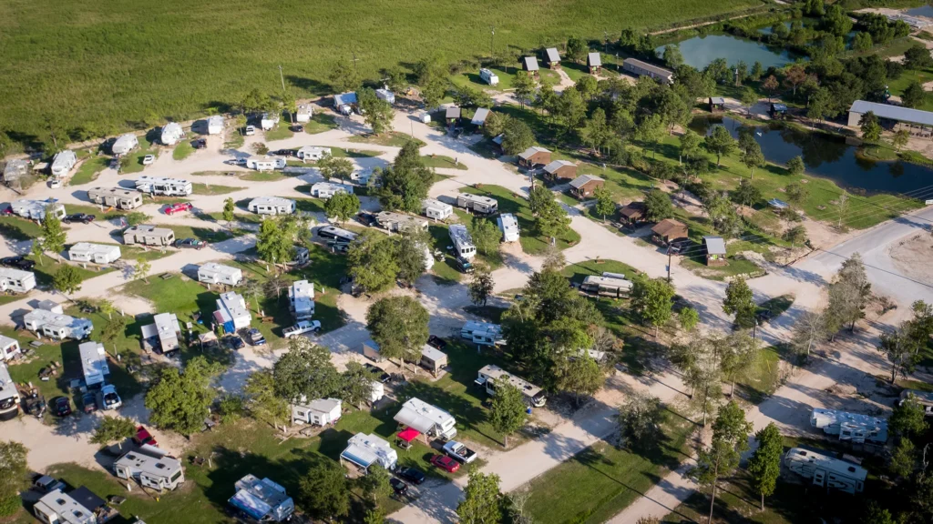 Monthly RV park campground near Lake Charles Louisiana